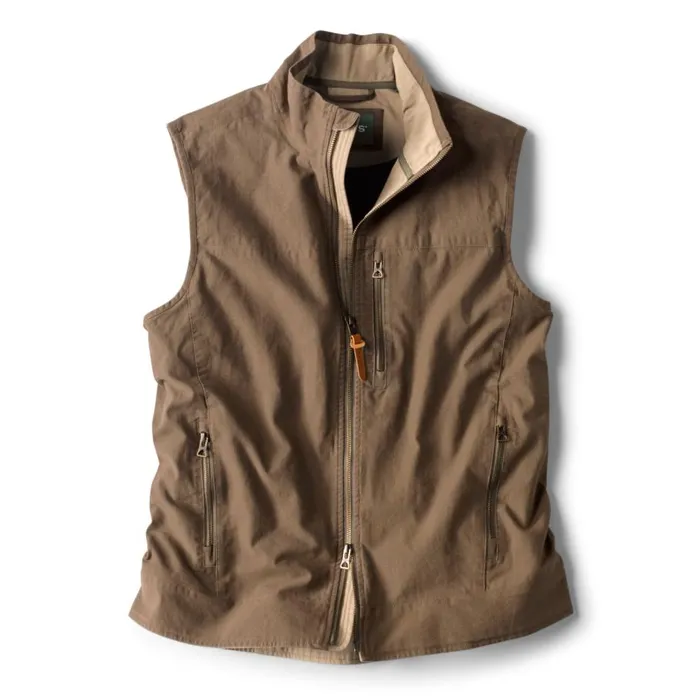 Men Briar Vest Field Khaki Orvis Jackets