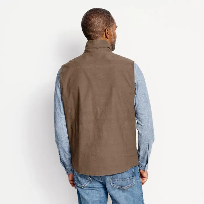 Men Briar Vest Field Khaki Orvis Jackets