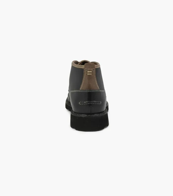 Men Casey Plain Toe Chukka Boot Black Florsheim Boots