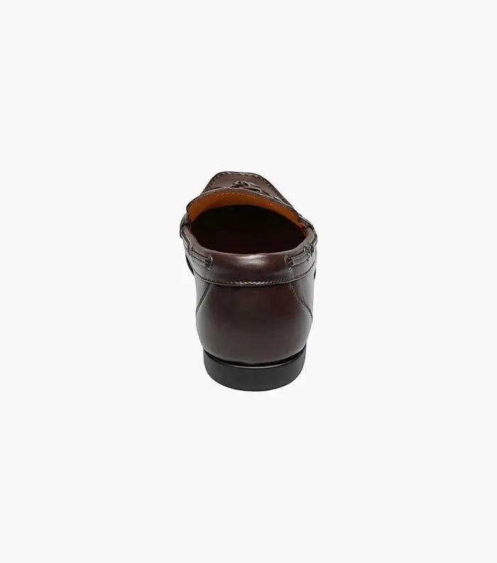 Men Cassio Moc Toe Tassel Loafer Brown Florsheim Dress Shoes