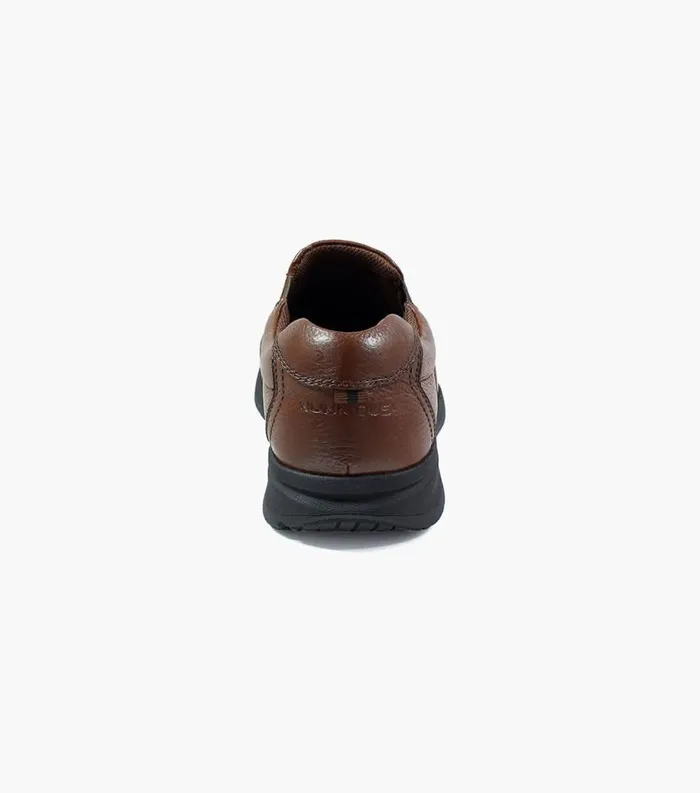 Men Cavin Moc Toe Slip On Cognac Tumbled Florsheim Florsheim Comfortech