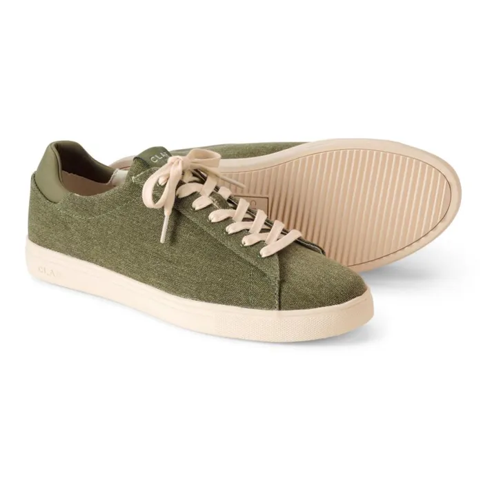 Men Clae Bradley Textile Sneakers Olive Orvis Shoes