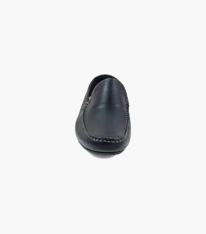 Men Comet Moc Toe Venetian Driver Black Florsheim Casual Shoes