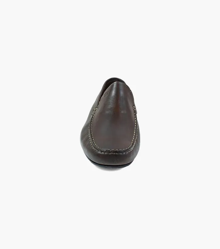 Men Comet Moc Toe Venetian Driver Brown Florsheim Casual Shoes