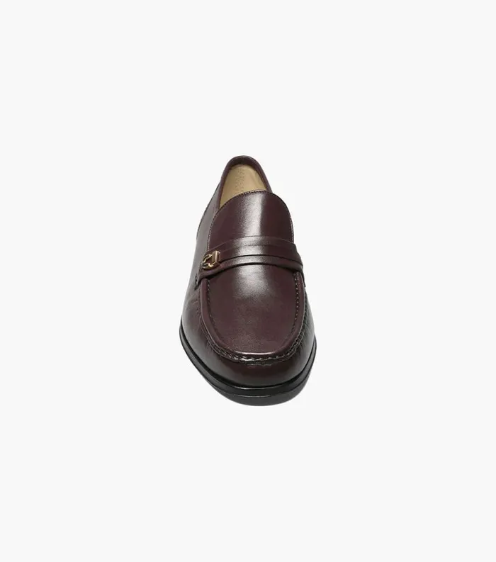 Men Como Moc Toe Bit Loafer Brown Florsheim Dress Shoes