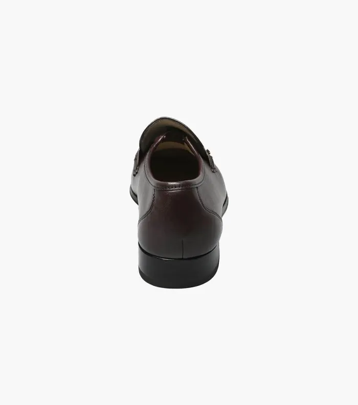 Men Como Moc Toe Bit Loafer Brown Florsheim Dress Shoes