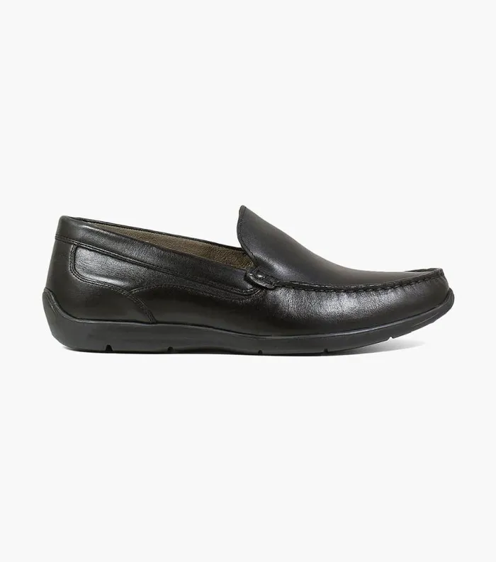 Men Conlan Moc Toe Venetian Driver Dark Brown Florsheim Casual Shoes