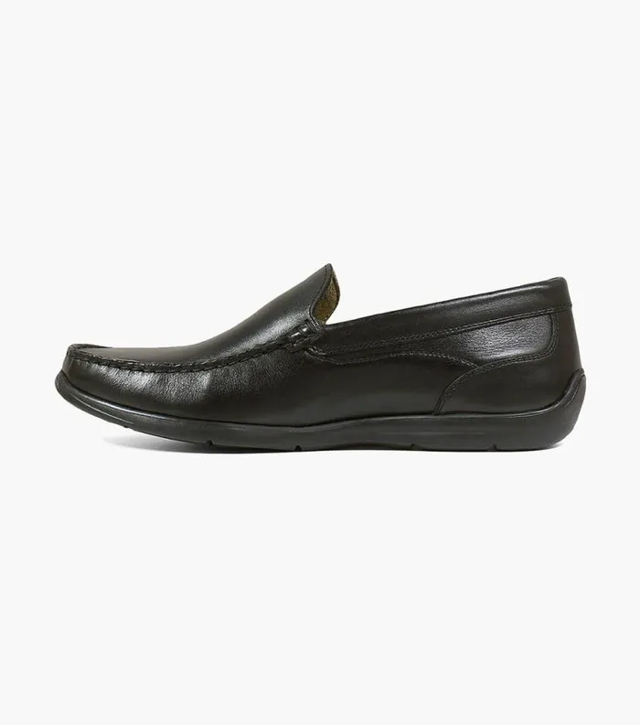 Men Conlan Moc Toe Venetian Driver Dark Brown Florsheim Casual Shoes