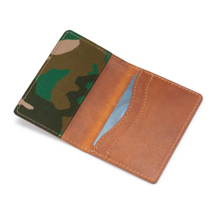 Men Contrast Elastic BiFold Orvis Wallets