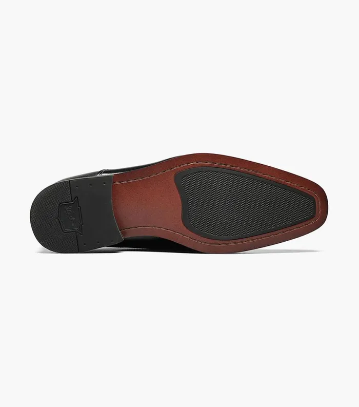 Men Corbetta Cap Toe Oxford Black Florsheim Dress Shoes