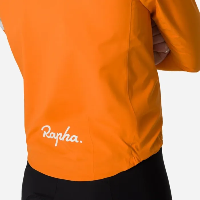 Men Core Rain Jacket All Aboard White Alyssumblackwhitebright Orangewhitenavywhite Rapha Jackets and Vests