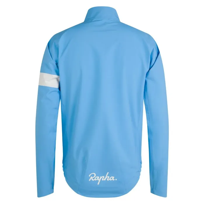 Men Core Rain Jacket All Aboard White Alyssumblackwhitebright Orangewhitenavywhite Rapha Jackets and Vests