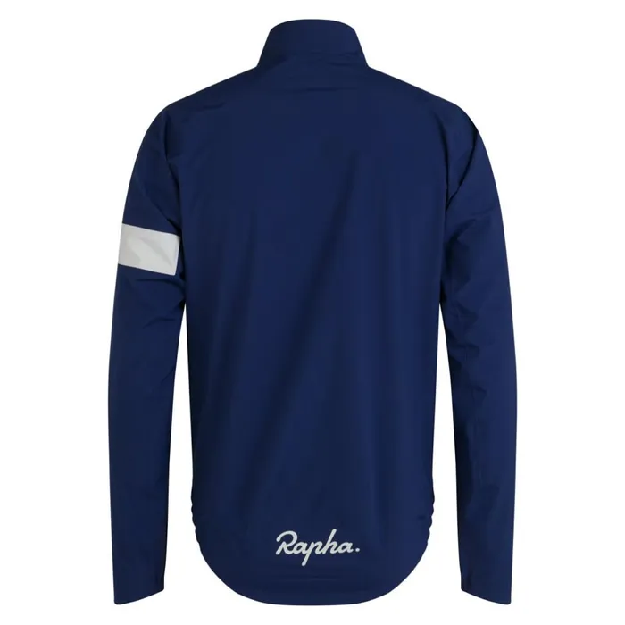 Men Core Rain Jacket All Aboard White Alyssumblackwhitebright Orangewhitenavywhite Rapha Jackets and Vests