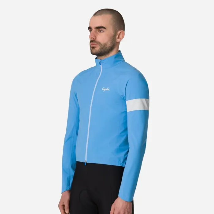 Men Core Rain Jacket All Aboard White Alyssumblackwhitebright Orangewhitenavywhite Rapha Jackets and Vests