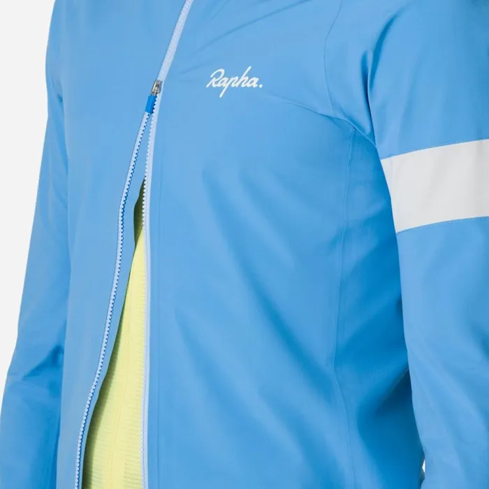 Men Core Rain Jacket All Aboard White Alyssumblackwhitebright Orangewhitenavywhite Rapha Jackets and Vests