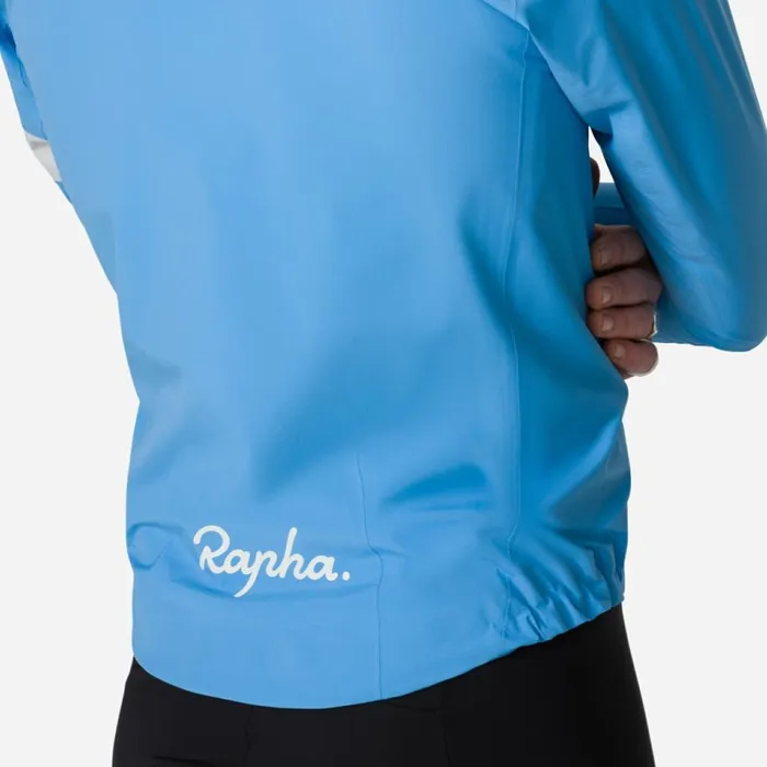 Men Core Rain Jacket All Aboard White Alyssumblackwhitebright Orangewhitenavywhite Rapha Jackets and Vests
