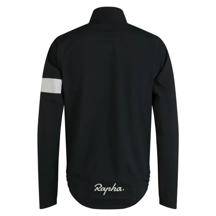 Men Core Rain Jacket All Aboard White Alyssumblackwhitebright Orangewhitenavywhite Rapha Jackets and Vests