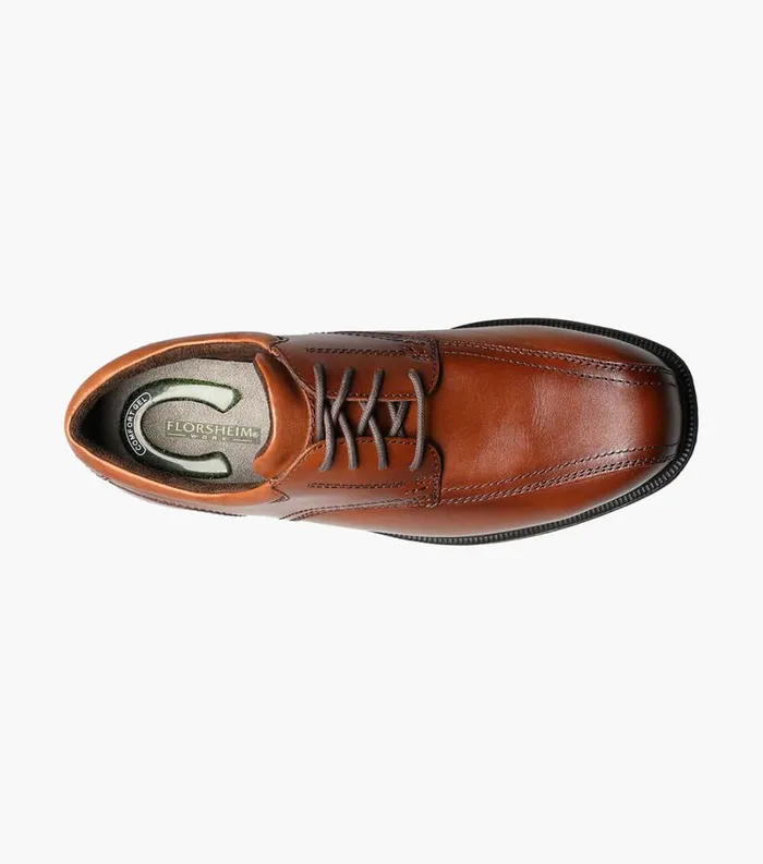 Men Coronis Steel Toe Bike Toe Oxford Brown Florsheim Safety Shoes
