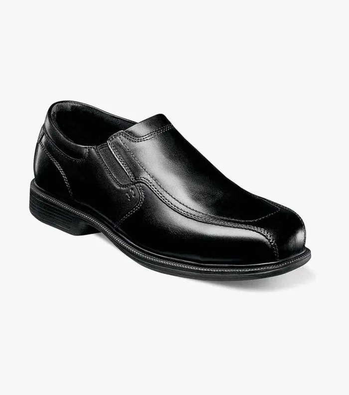 Men Coronis Steel Toe Bike Toe Slip On Black Florsheim Safety Shoes