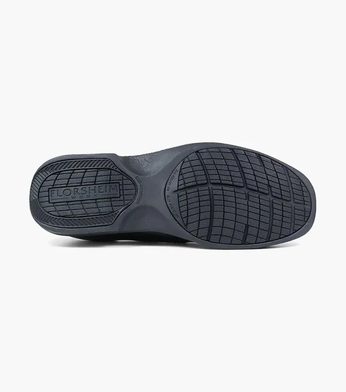 Men Coronis Steel Toe Bike Toe Slip On Black Florsheim Safety Shoes