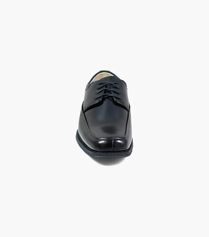 Men Cortland Moc Toe Oxford Black Florsheim Dress Shoes