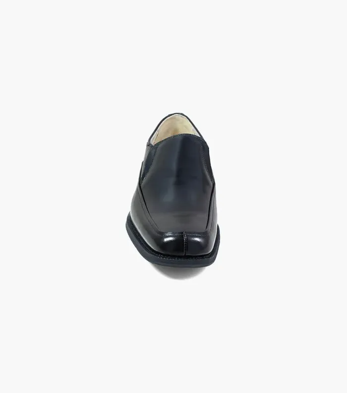Men Corvell Moc Toe Slip On Black Florsheim Dress Shoes