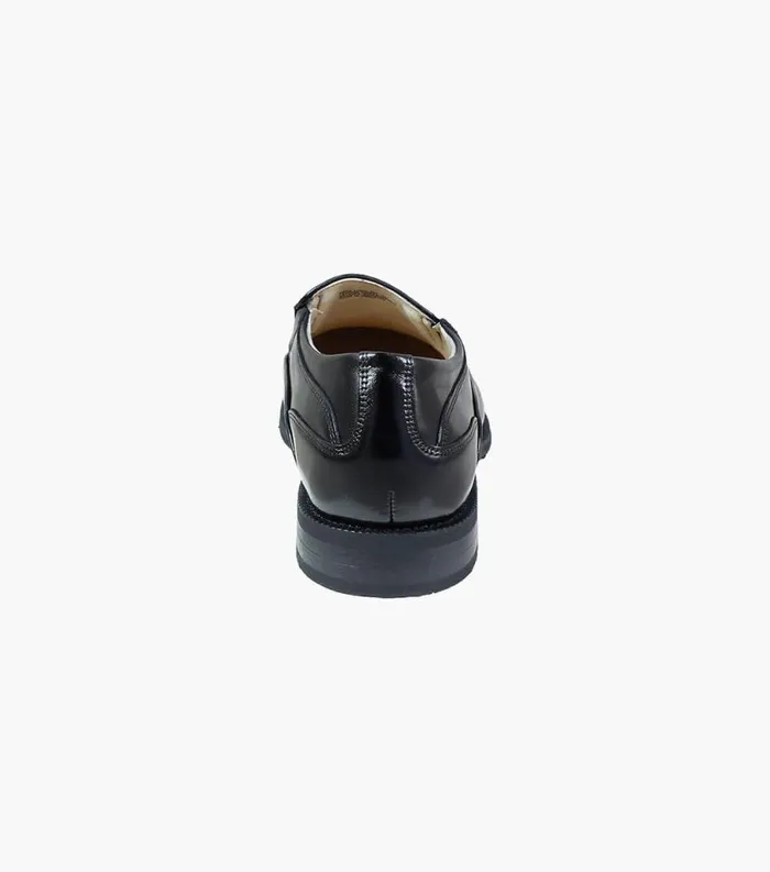 Men Corvell Moc Toe Slip On Black Florsheim Dress Shoes