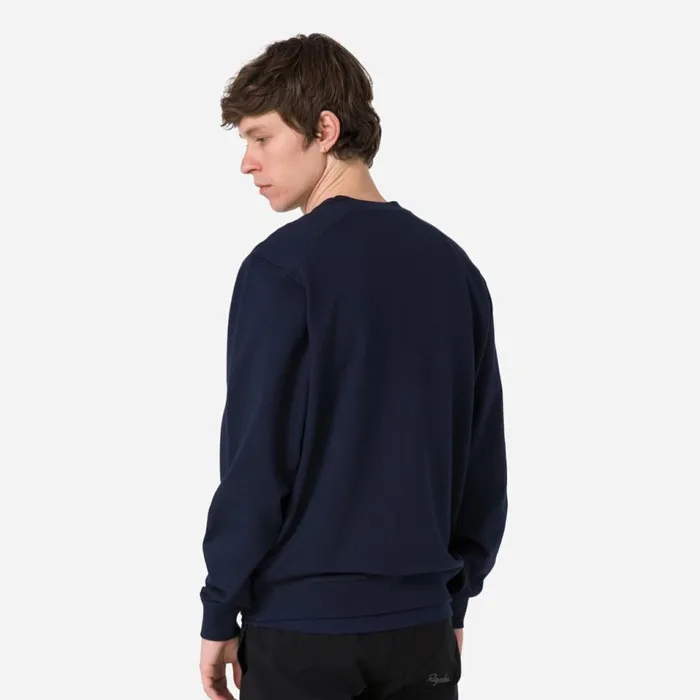 Men Cotton Sweatshirt 8211 Large Logo Blackwhitedark Navyhivis Pink Rapha Hoodies and Sweatshirts