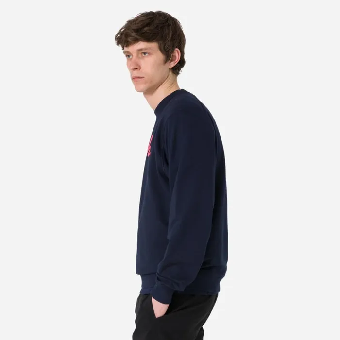 Men Cotton Sweatshirt 8211 Large Logo Blackwhitedark Navyhivis Pink Rapha Hoodies and Sweatshirts