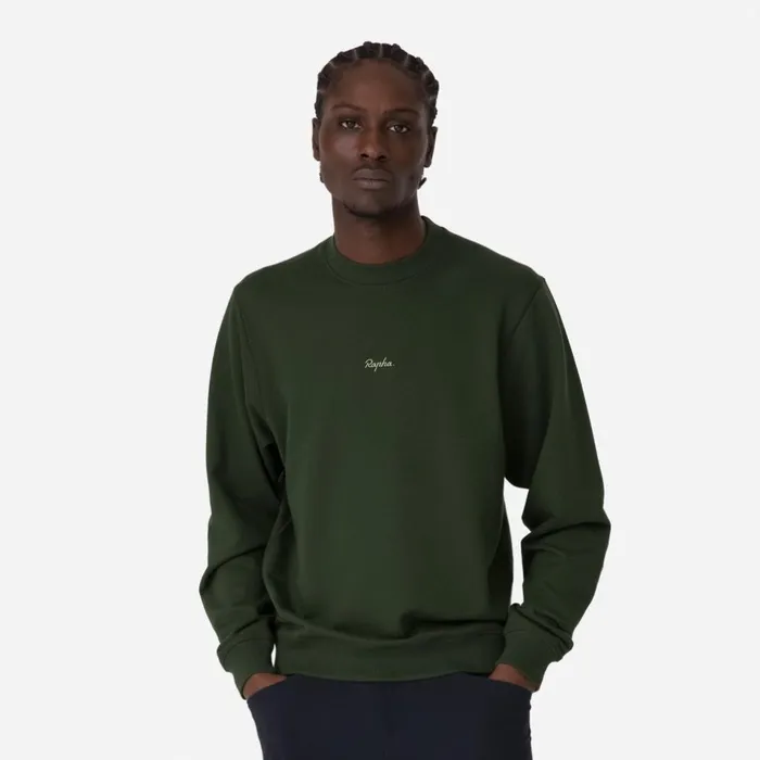 Men Cotton Sweatshirt Blackwhitelight Grey Marl Greydark Navynavyoffwhitestonedeep Olive Greenolive Greenmulch Dove Rapha Hoodies and Sweatshirts