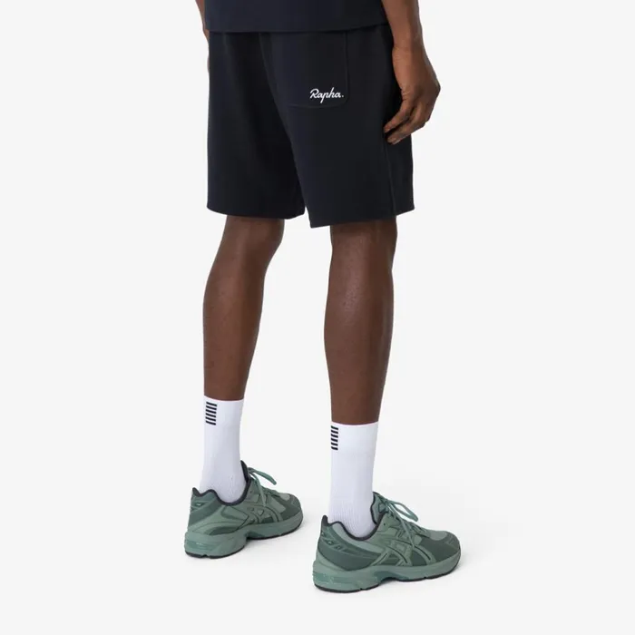 Men Cotton Sweatshort Blackwhitelight Grey Marl Greydark Navynavydeep Olive Greenolive Greenmulch Dove Rapha Shorts and Trousers