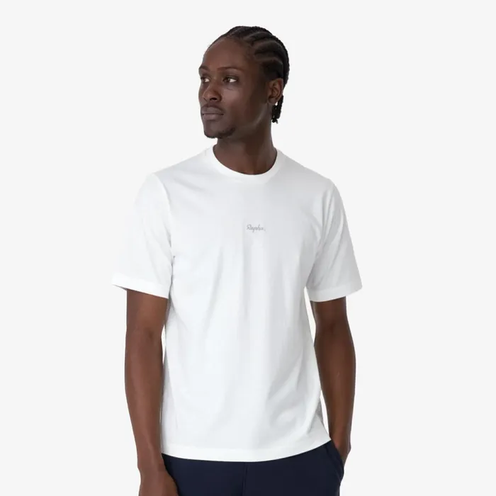 Men Cotton TShirt Blackwhitewhitelight Greylight Grey Marl Greydark Navynavythistle White Alyssum Rapha TShirts and Tops