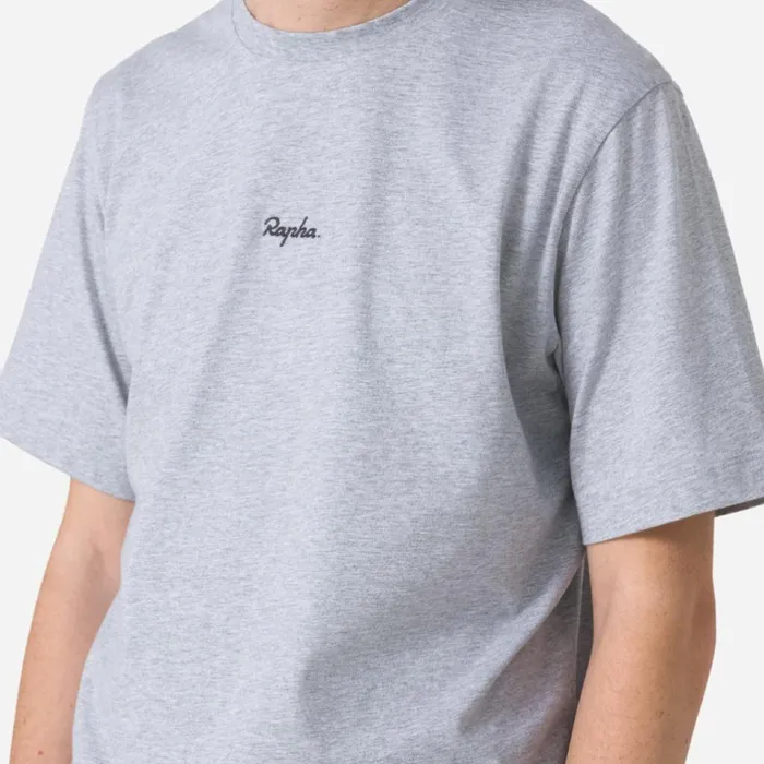 Men Cotton TShirt Blackwhitewhitelight Greylight Grey Marl Greydark Navynavythistle White Alyssum Rapha TShirts and Tops