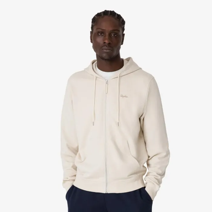 Men Cotton Zip Hoodie Blackgreylight Grey Marl Greydark Navynavyoffwhitestonedeep Olive Greenolive Green Rapha Hoodies and Sweatshirts