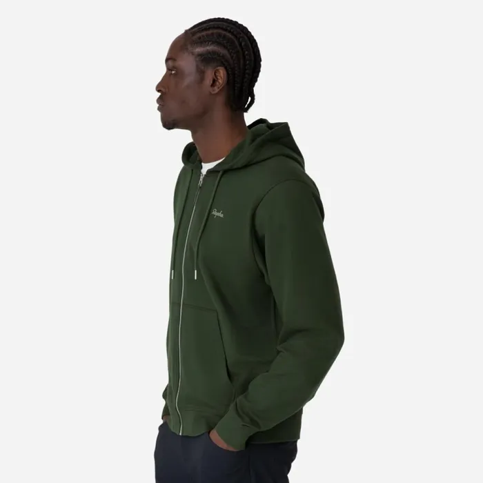 Men Cotton Zip Hoodie Blackgreylight Grey Marl Greydark Navynavyoffwhitestonedeep Olive Greenolive Green Rapha Hoodies and Sweatshirts
