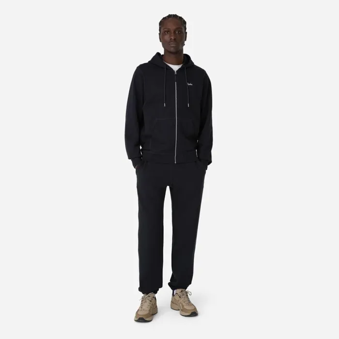 Men Cotton Zip Hoodie Blackgreylight Grey Marl Greydark Navynavyoffwhitestonedeep Olive Greenolive Green Rapha Hoodies and Sweatshirts