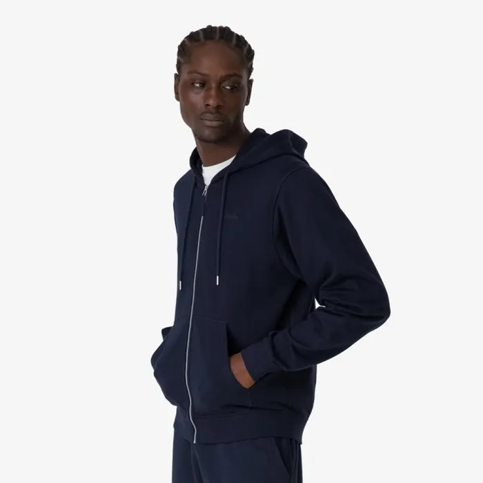 Men Cotton Zip Hoodie Blackgreylight Grey Marl Greydark Navynavyoffwhitestonedeep Olive Greenolive Green Rapha Hoodies and Sweatshirts