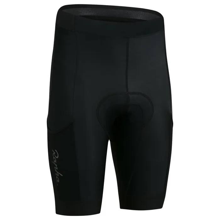Men Cycling Shorts With Pockets Black Rapha Bibs Shorts and Tights