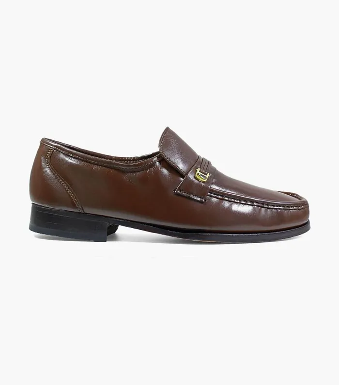 Men Dancer Moc Toe Bit Loafer Cognac Florsheim Dress Shoes
