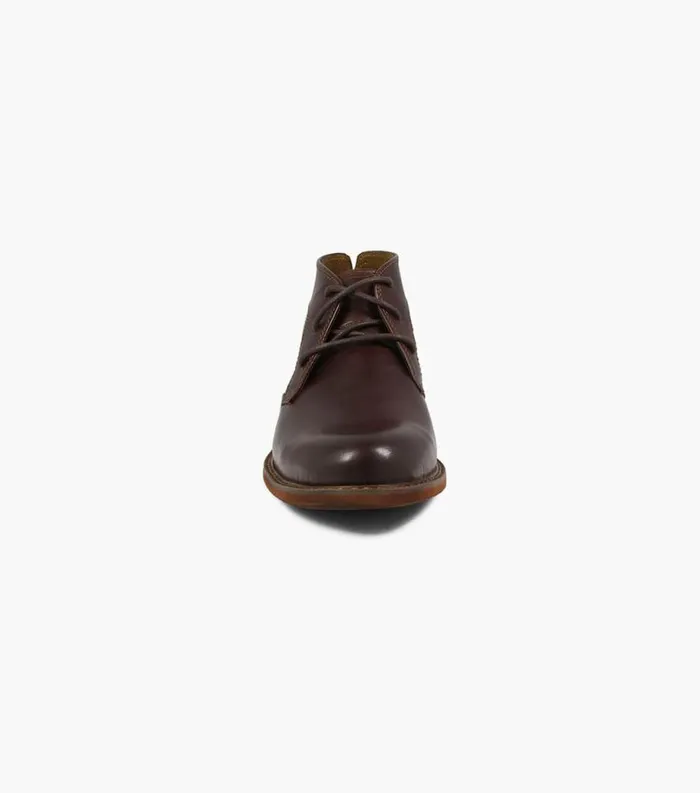 Men Duane Plain Toe Chukka Boot Brown Florsheim Dress Shoes