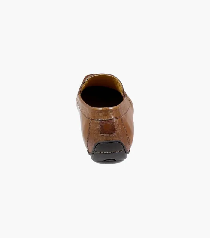 Men Dubino Moc Toe Venetian Slip On Cognac Florsheim Dress Shoes