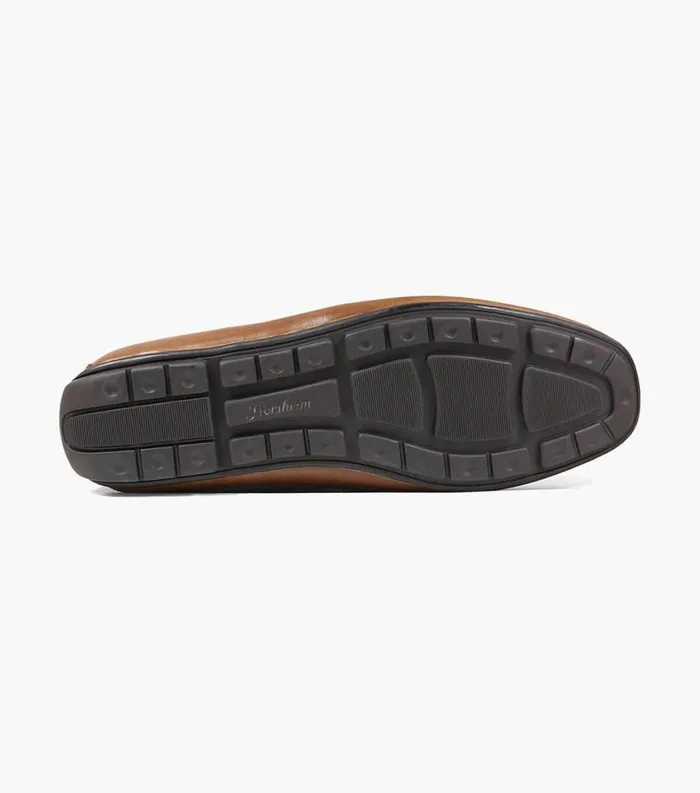 Men Dubino Moc Toe Venetian Slip On Cognac Florsheim Dress Shoes