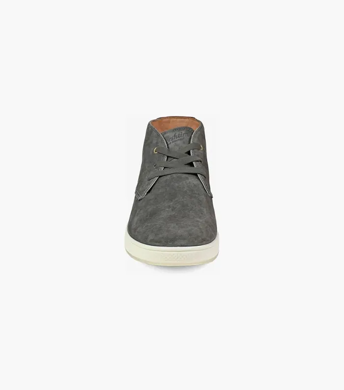 Men Edge Plain Toe Chukka Boot Charcoal Florsheim Casual Shoes