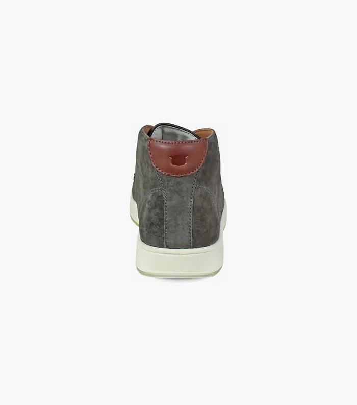 Men Edge Plain Toe Chukka Boot Charcoal Florsheim Casual Shoes