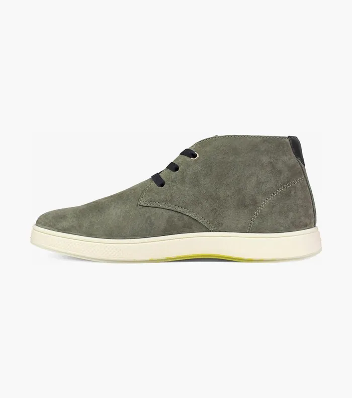 Men Edge Plain Toe Chukka Boot Loden Florsheim Casual Shoes