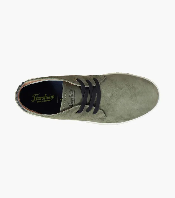 Men Edge Plain Toe Chukka Boot Loden Florsheim Casual Shoes