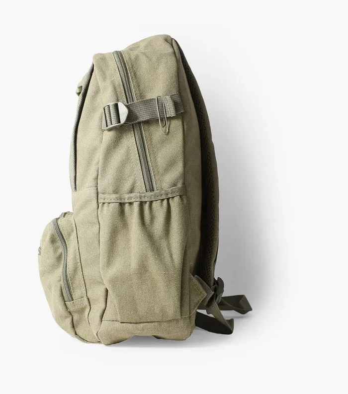 Men Enzo Canvas Backpack Green Florsheim Bags