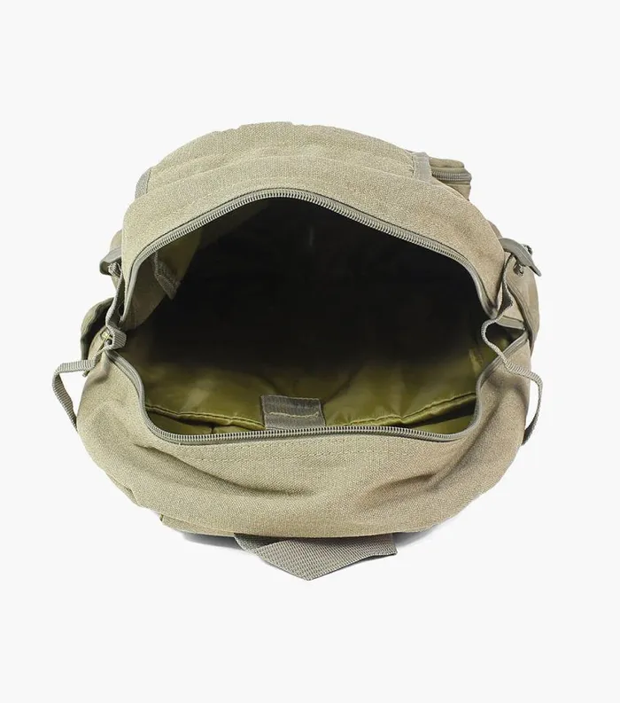 Men Enzo Canvas Backpack Green Florsheim Bags