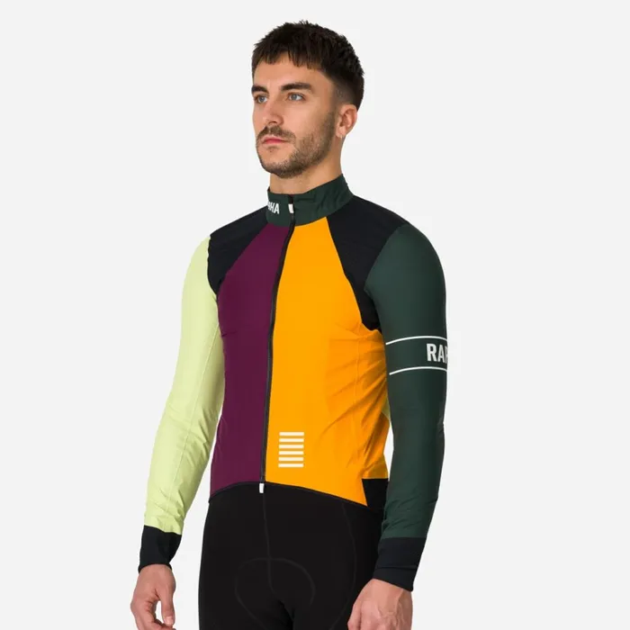 Men Excess Pro Team GORETEX Rain Jacket Multicolour Rapha Jackets and Vests