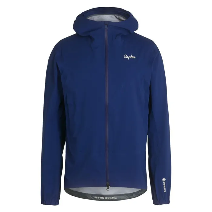 Men Explore GoreTex Jacket Navydark Navy Rapha Jackets and Vests